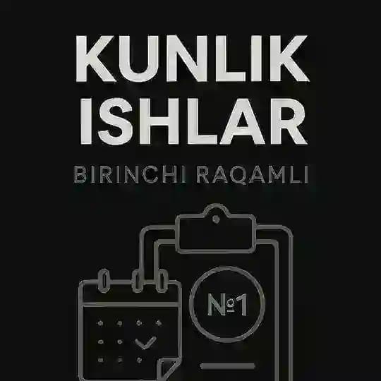 Kunlik ishlar Toshkent Profile
