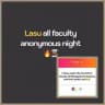 LASU ANONYMOUS NIGHT🔥👩🏾‍🍳