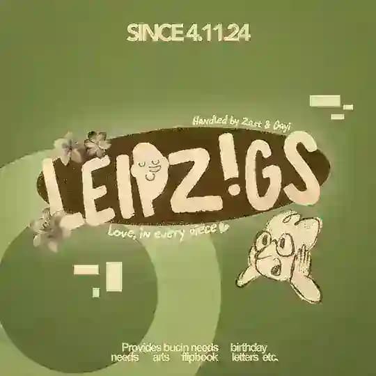 🇵🇸 LEIPZIGS: HALF-OPEN! (Not accepting custom).