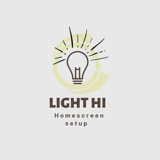 LightHi [Homescreen Setup]