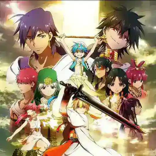 Magi (Seasons 1-2 + Adventure of Sinbad) Dual Audio HEVC | Magi: The Labyrinth of Mag