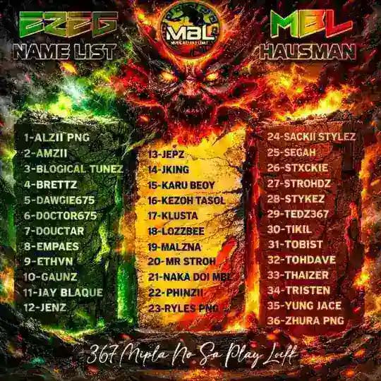 LOZZBEE PLAYLIST –MBL