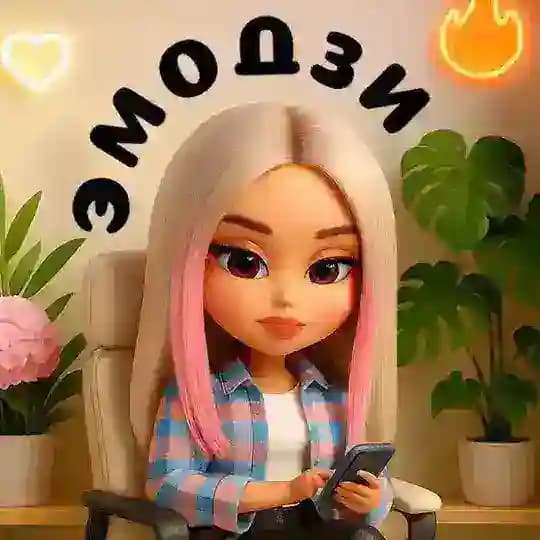 ДОМИК ЭМОДЗИ для телеграм премиум