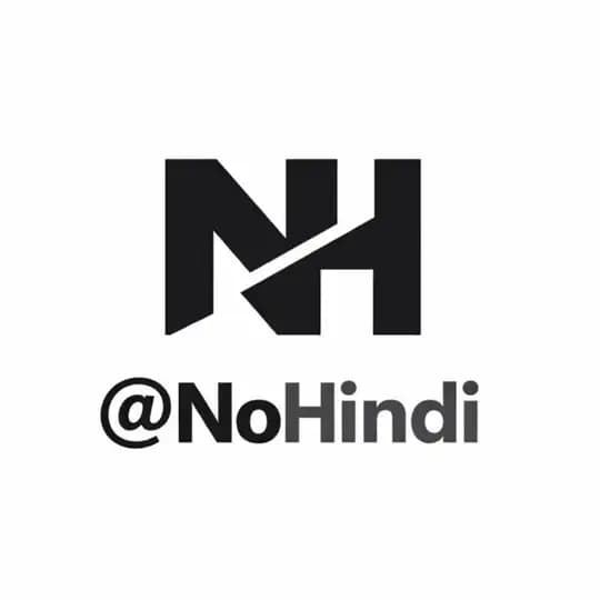 Don't use Hindi ❌
