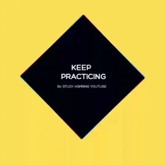 KEEP PRACTICING ๐ค๐