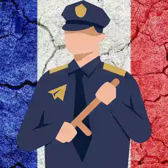 Police française sur Telegram France