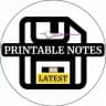 Pw Printable Notes