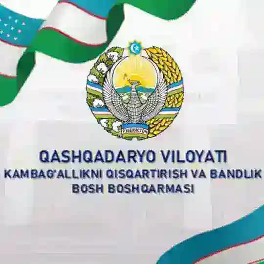 Qashqadaryo viloyati bandlik boshqarmasi | rasmiy kanal