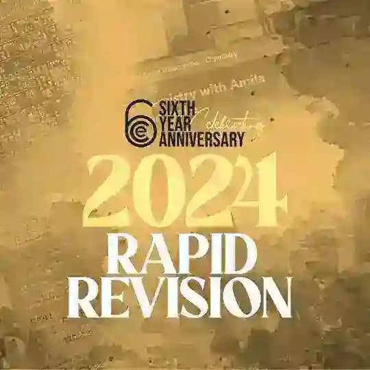 2024 Rapid Revision | Echem