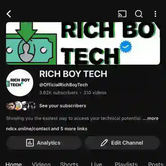RichBoyTech Channel