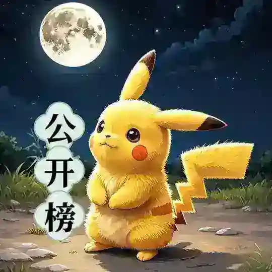 深圳【皮卡丘】公开榜