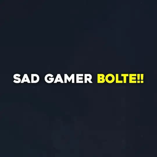 SAD GAMER || ALL PROBELMS SOLUTION !!