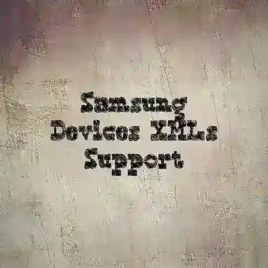 Samsung Devices XMLs Cloud