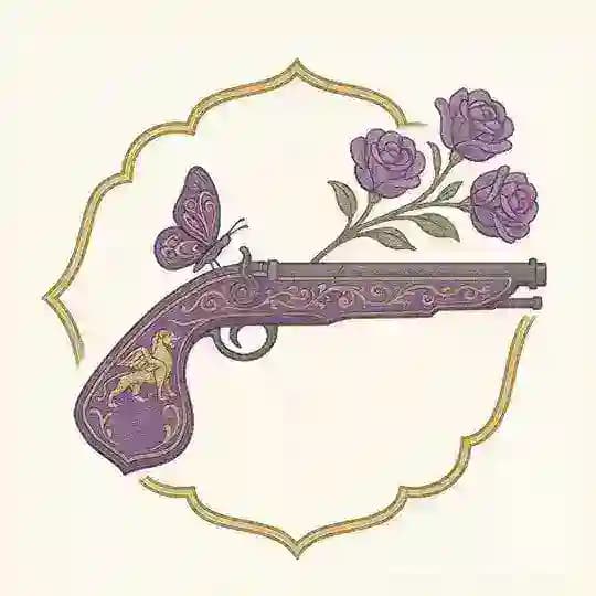 تفنگ بنفش