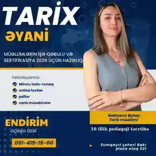 Tarix-Nəbiyeva Bahar