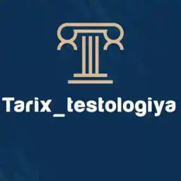Tarix testologiya | Mardon Halimov Profile