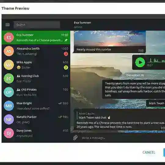 Temas Telegram