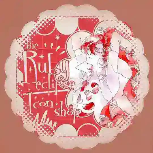 Icon shop | 𝚃𝚑𝚎 𝚛𝚞𝚋𝚢 𝚎𝚌𝚕𝚒𝚙𝚜𝚎 「○」