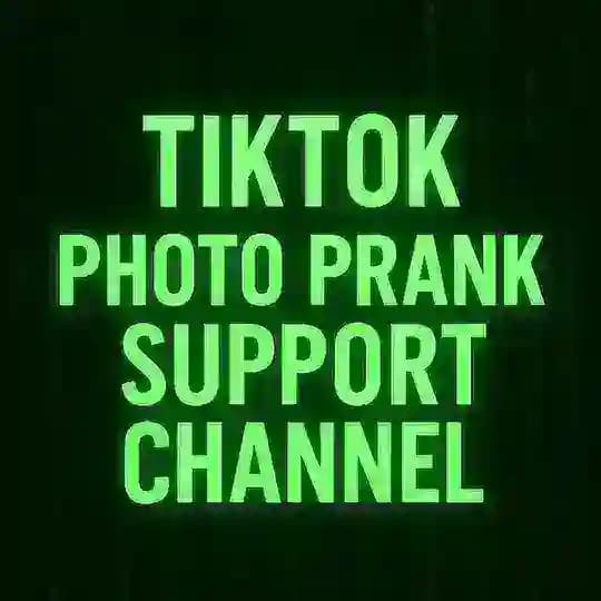 TikTok Photo Prank Support channel