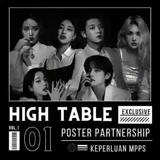 POSTER OF HIGH TABLE