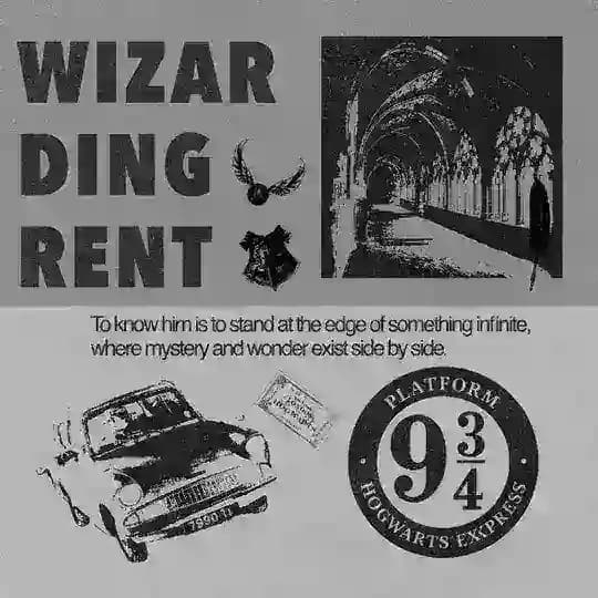 WIZARDING RENT : OPEN DAILY