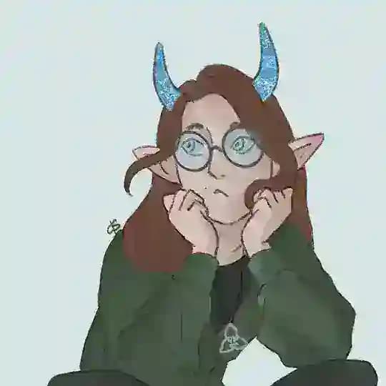Ельха рисует