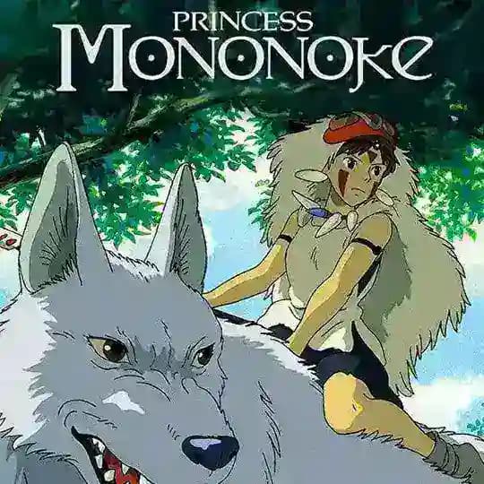 Anime princess mononoke 🦋 SUB INDO 🦋