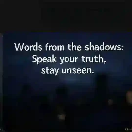 Anonymous Stories