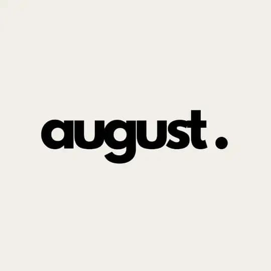 august