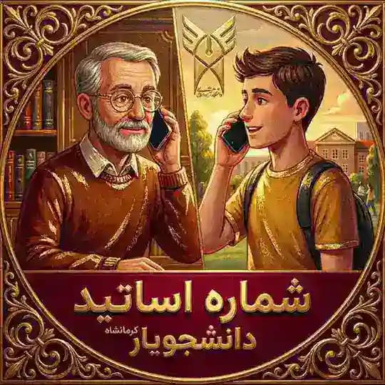 شماره تلفن اساتید(دانشجویار👩🏻🎓)