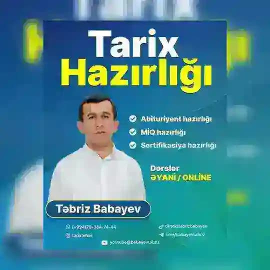 Təbriz M | Tarix | İxtisas Seçimi