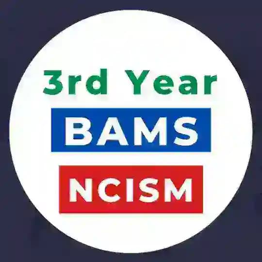 BAMS 3rd Prof. - NCISM