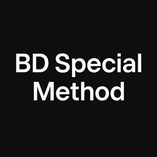 ꧁༒☬BD Special Method☬༒꧂
