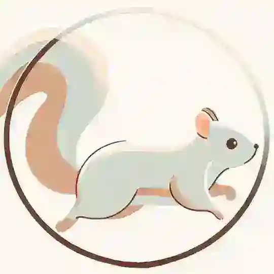 Белка в колесе