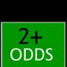 2+ odds Daily