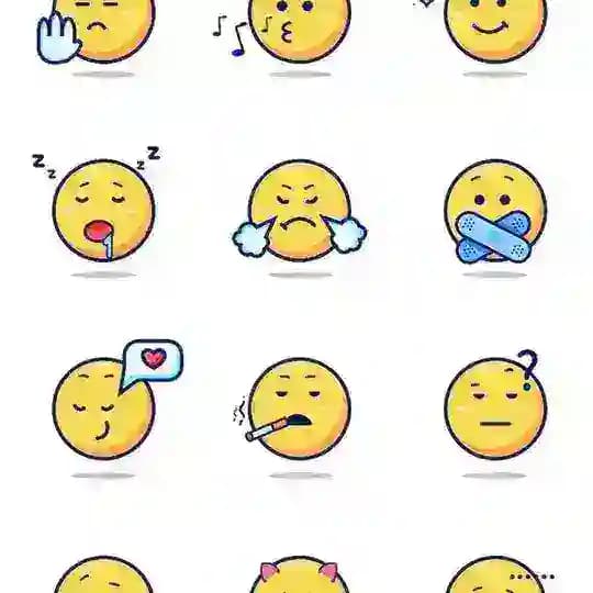 表情包大全（emoji hub）😁😂😏☺️
