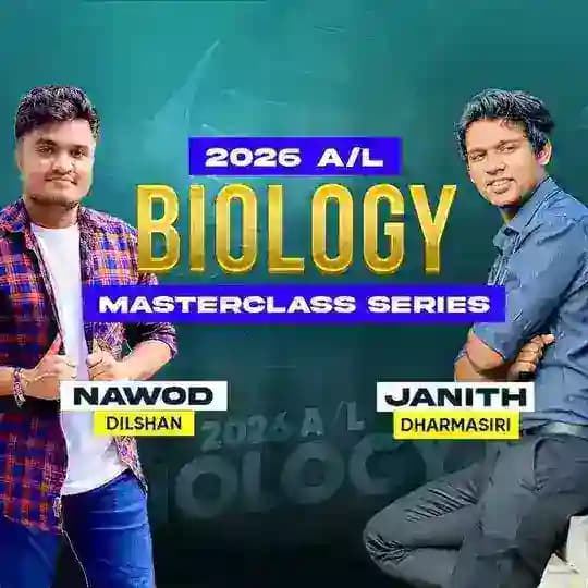 2026 AL BIOLOGY masterclass - Janith Dharmasiri Nawod Dilshan