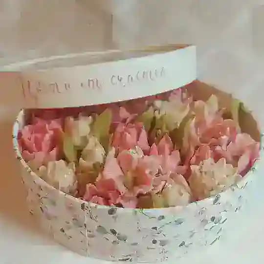🌷Зефирные букеты/ мини торты 🎂