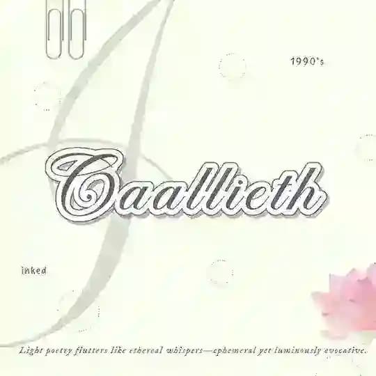 (duskened solemn.) ✱’ caallieth.