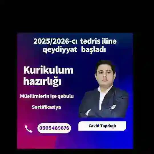 Cavid müəllim ilə Kurikulum