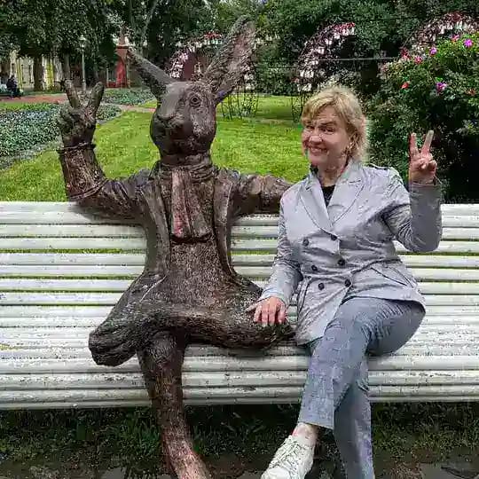 Экскурсовод на РЖЯ Елена Федорова