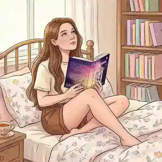 С книгой наедине 🌸