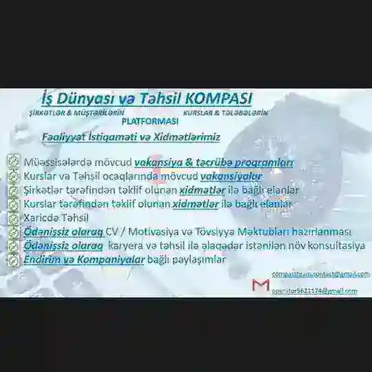 İş Elanları və Təhsil Dünyası Profile