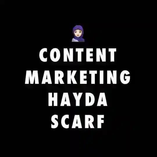 🧕🏻 CONTENT HAYDA SCARF