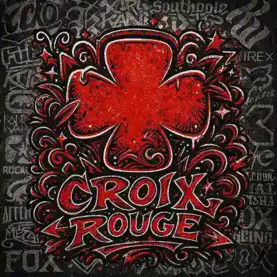CROIX rouge