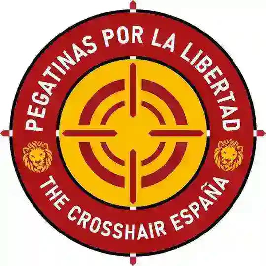CROSSHAIR ESPAÑA. PEGATINAS POR LA LIBERTAD