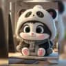 cute land 🐼