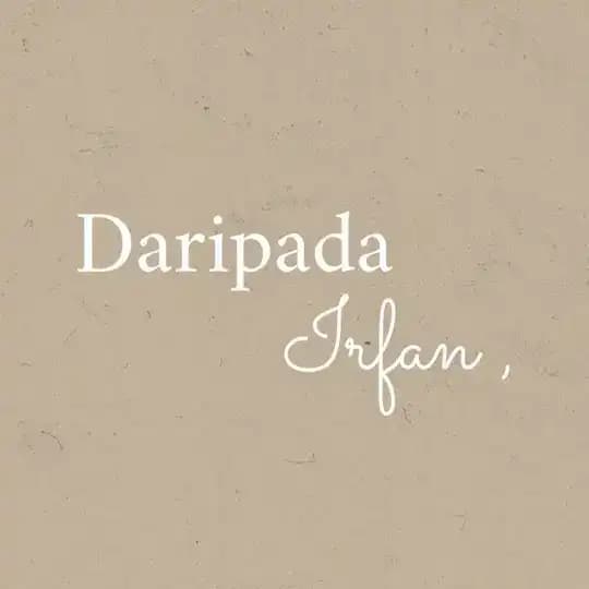 daripada irfan, Profile