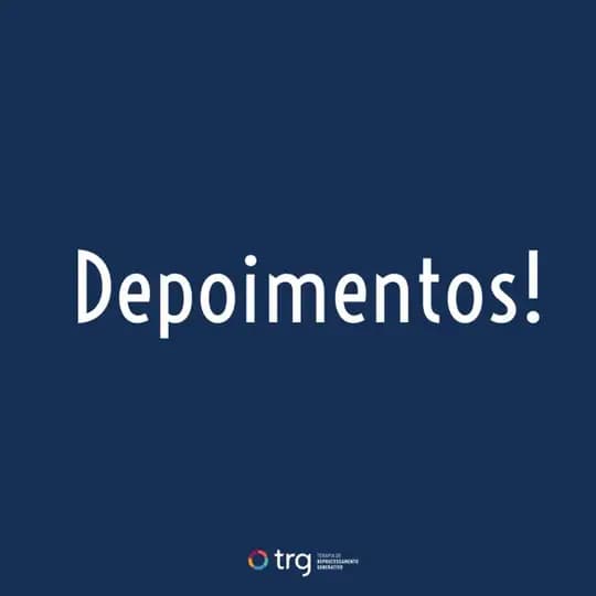 Canal DEPOIMENTOS TRG