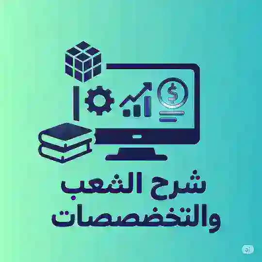 شَــرْحُ الشُّعَبِ وَالتَّخَصُّصَاتِ